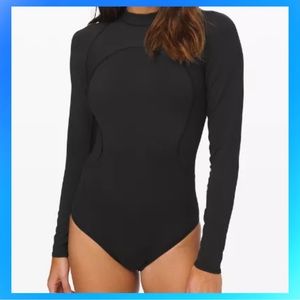 Lululemon long-sleeved, one-piece, bathing suit (paddle suit), size 6.